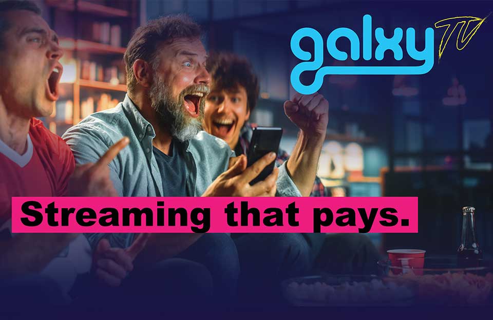 Galxy TV Pays you to watch
